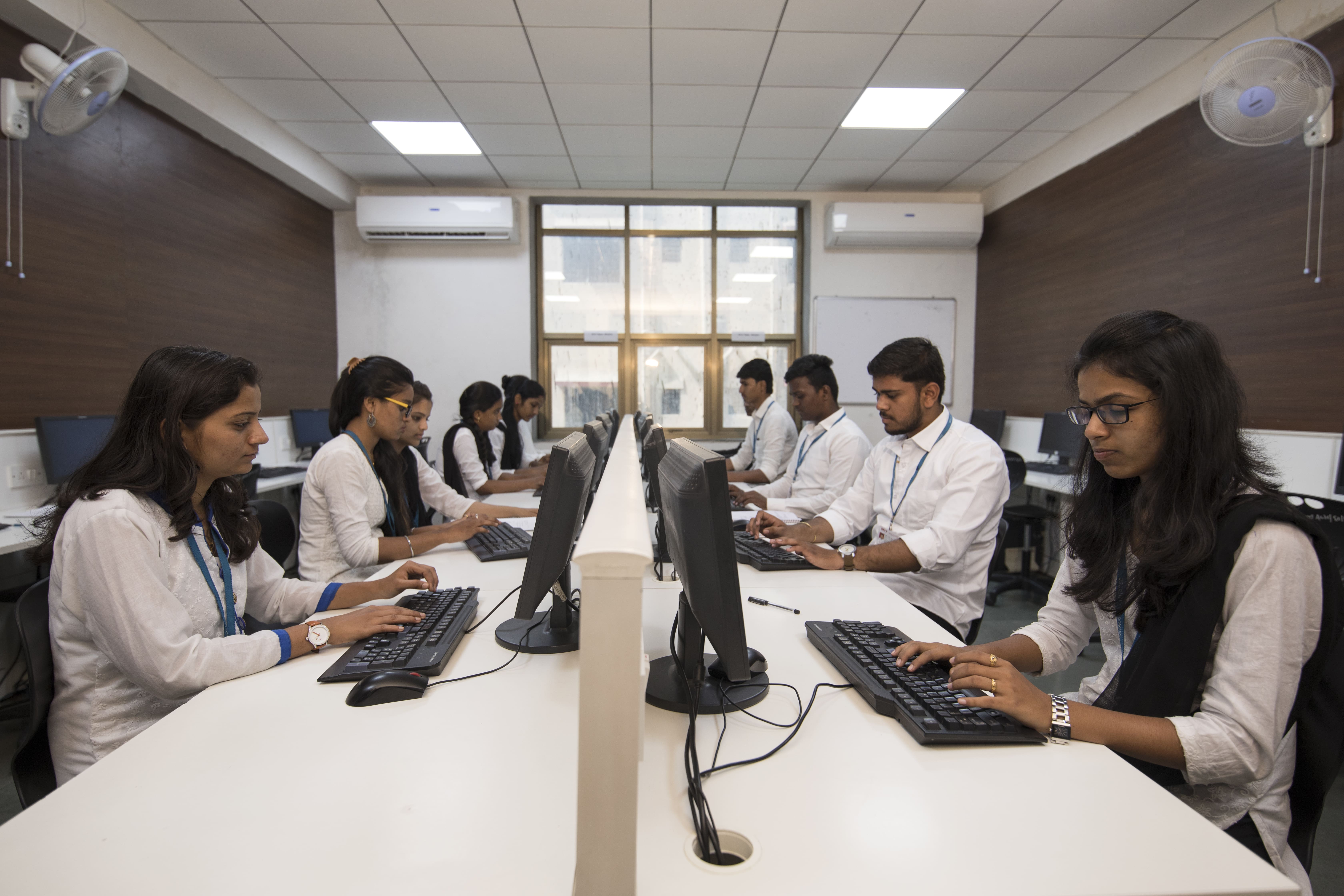 Students at Sanika College of Nursing